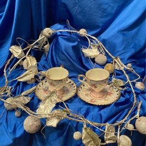 Vintage porcelain tea cups